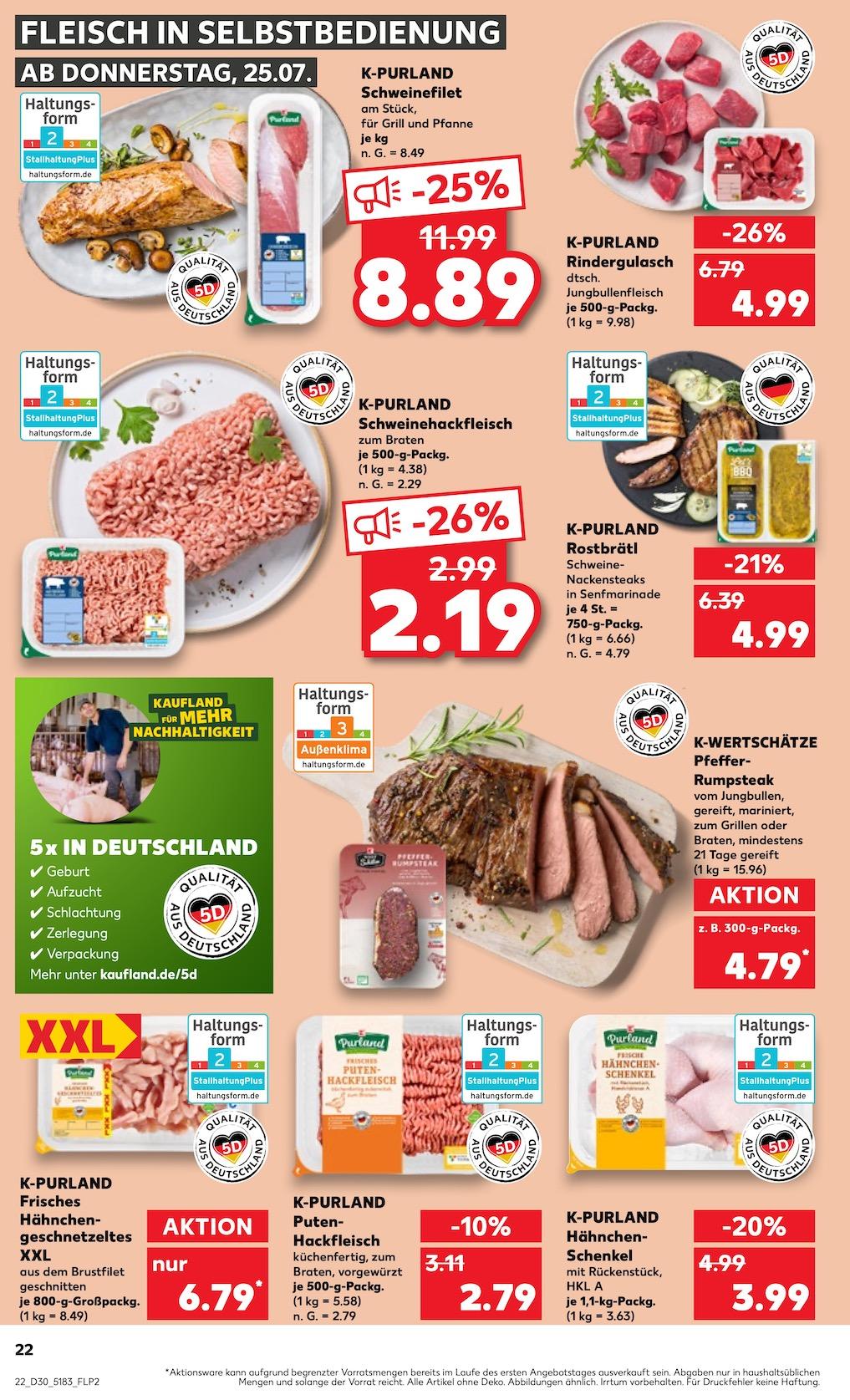 Kaufland Aktueller Prospekt ab Donnerstag Seite 22