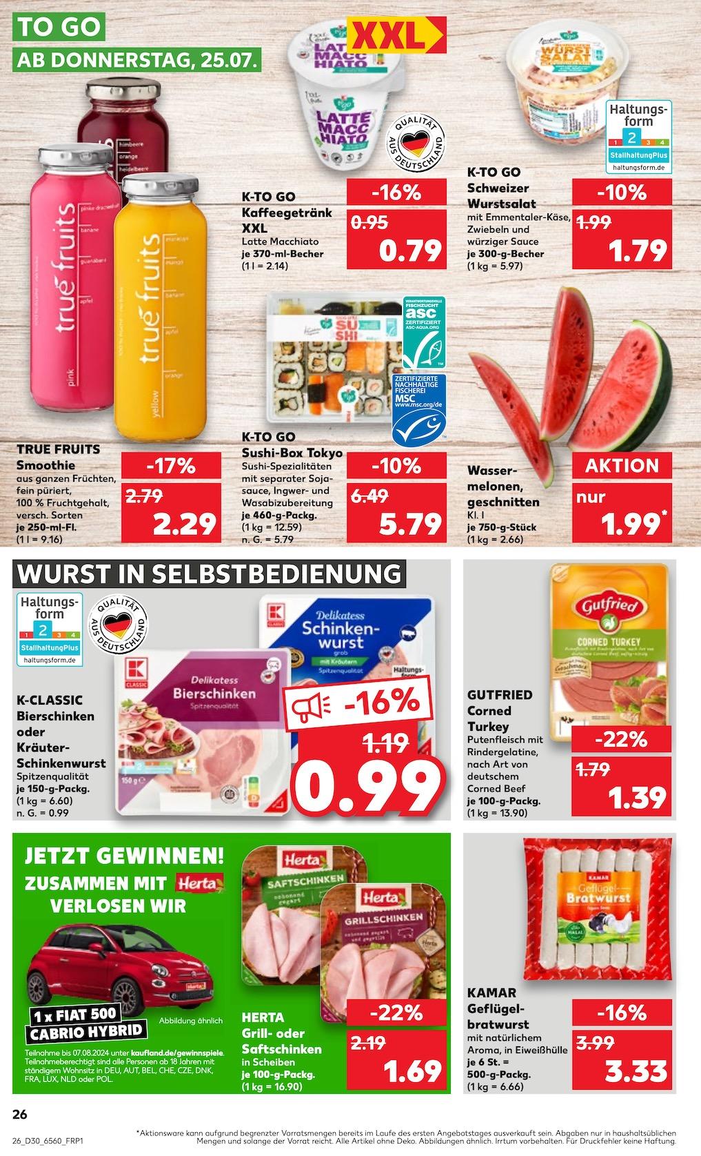Kaufland Aktueller Prospekt ab Donnerstag Seite 26