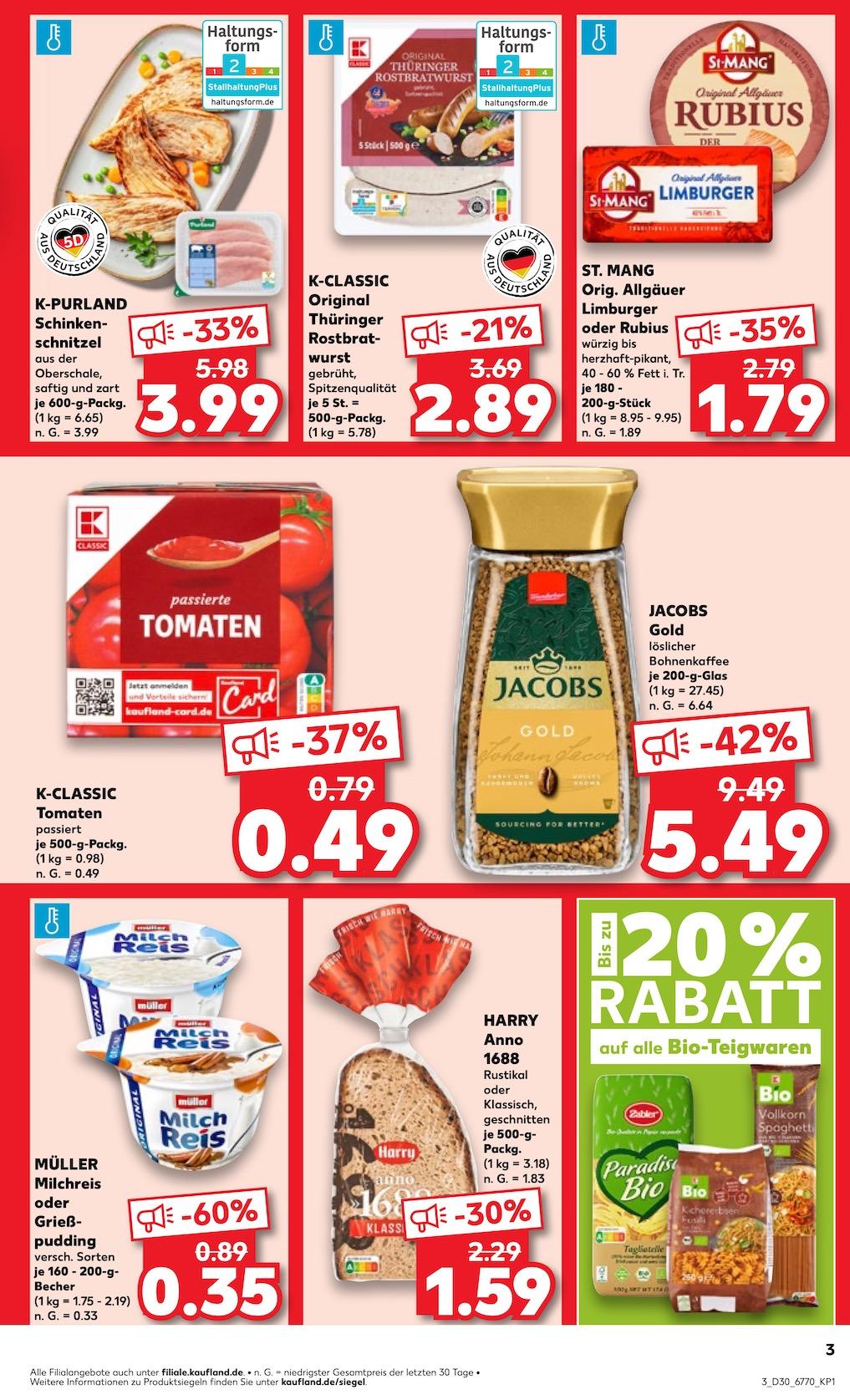 Kaufland Aktueller Prospekt ab Donnerstag Seite 3