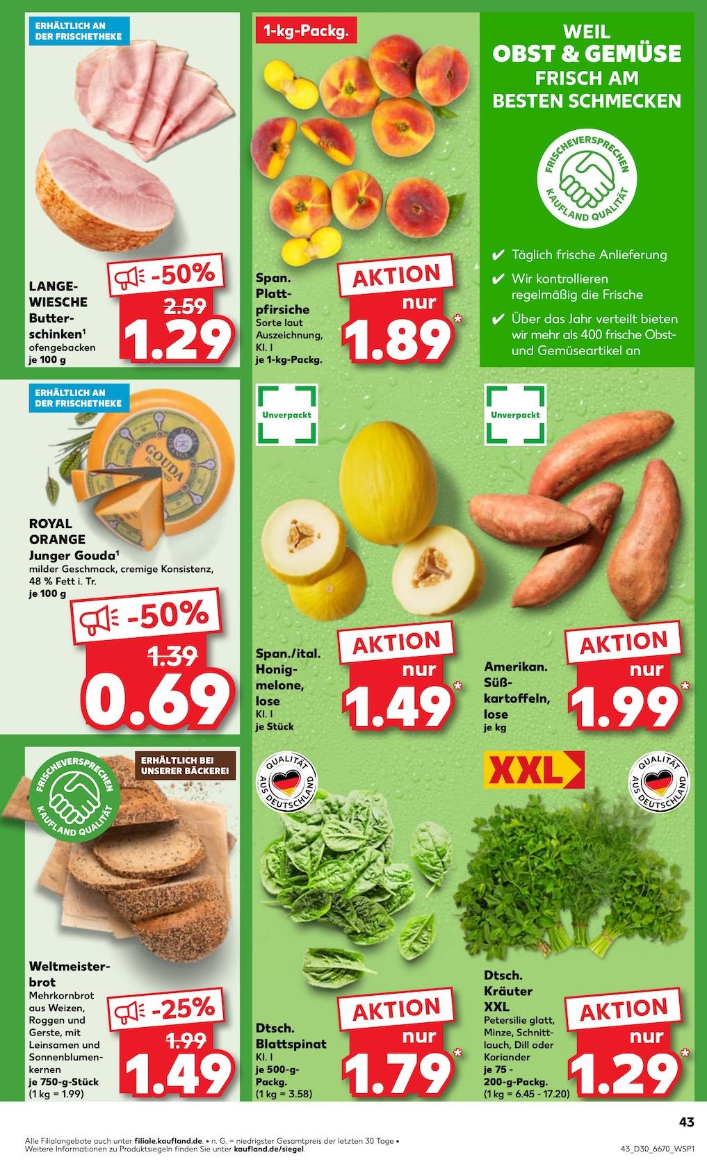 Kaufland Aktueller Prospekt ab Donnerstag Seite 43