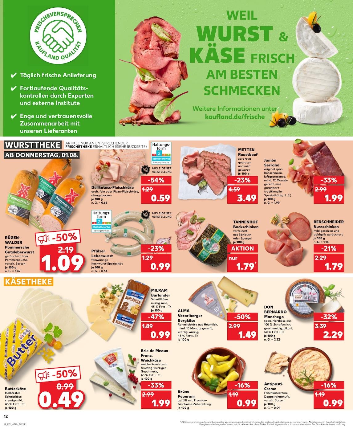 Kaufland Aktueller Prospekt ab Donnerstag Seite 12