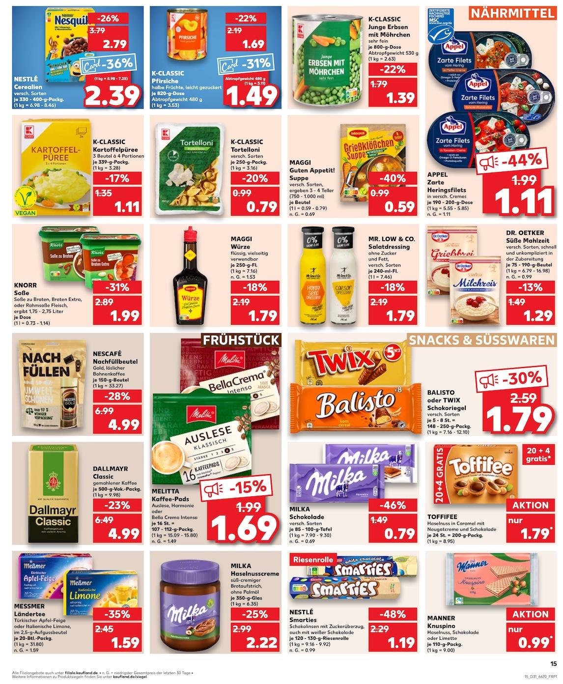 Kaufland Aktueller Prospekt ab Donnerstag Seite 15
