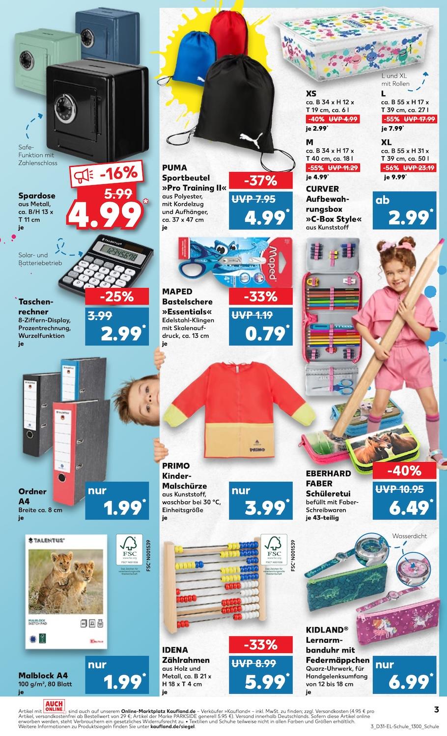 Kaufland Back to school Seite 3