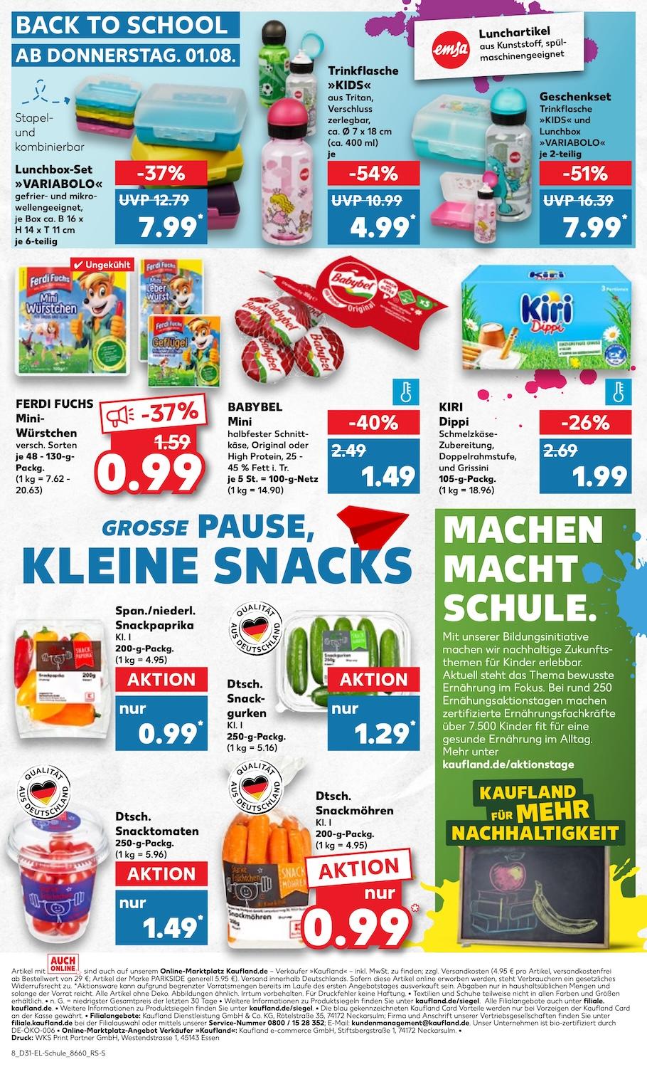 Kaufland Back to school Seite 8