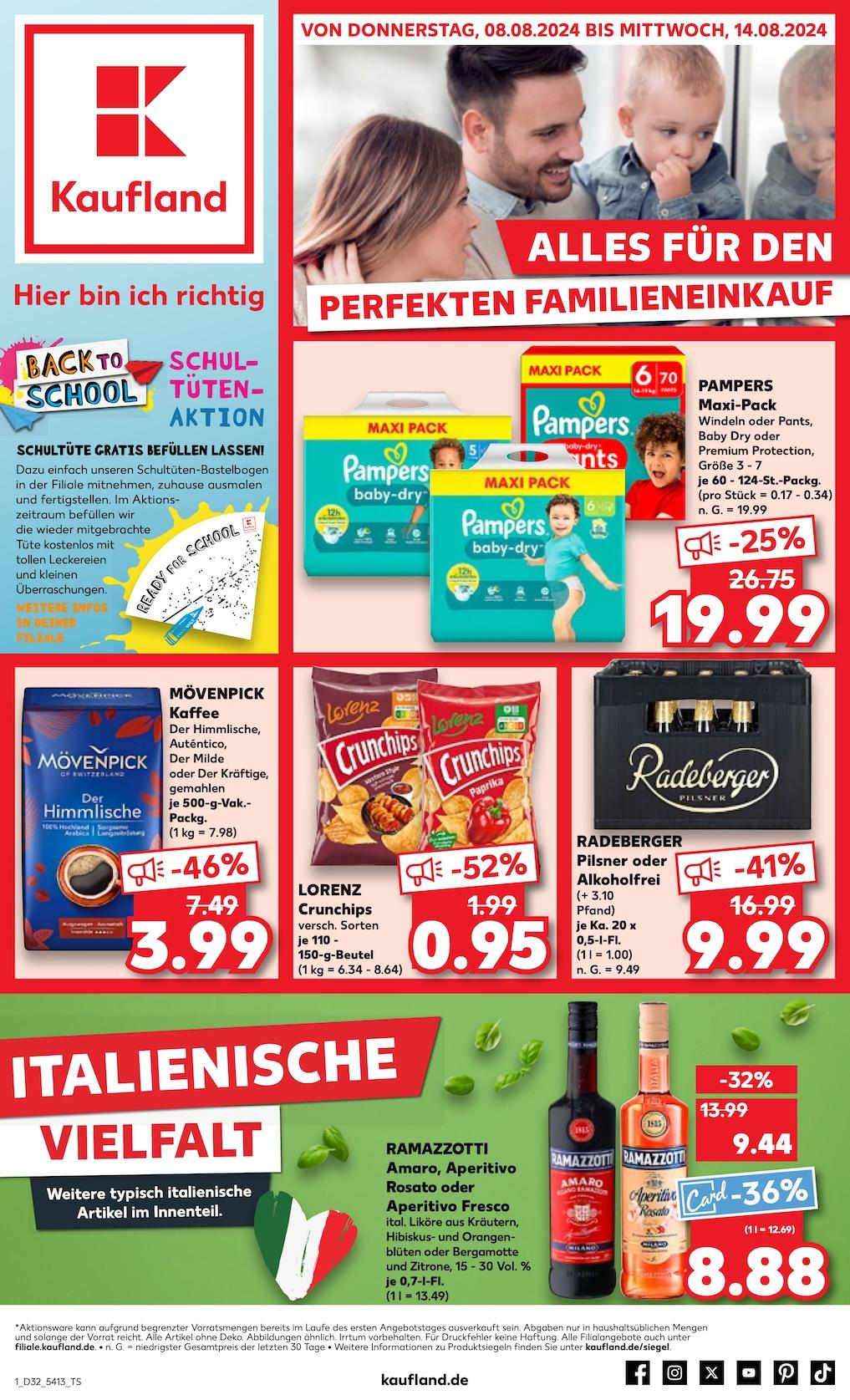 Kaufland Aktueller Prospekt ab Donnerstag Seite 1