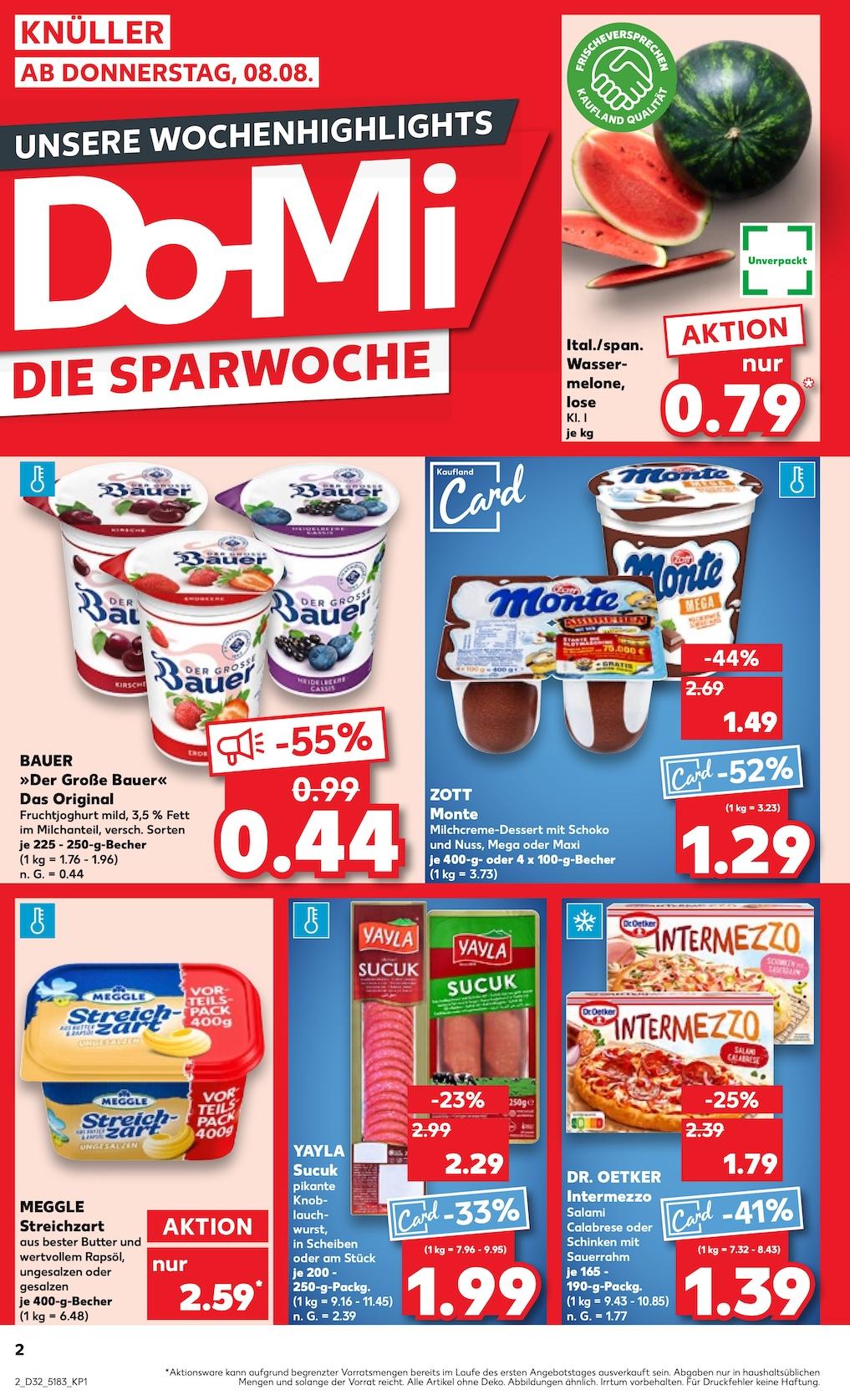Kaufland Aktueller Prospekt ab Donnerstag Seite 2