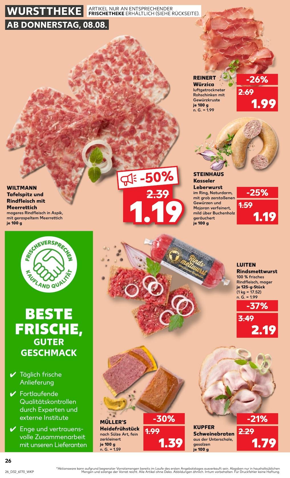 Kaufland Aktueller Prospekt ab Donnerstag Seite 26