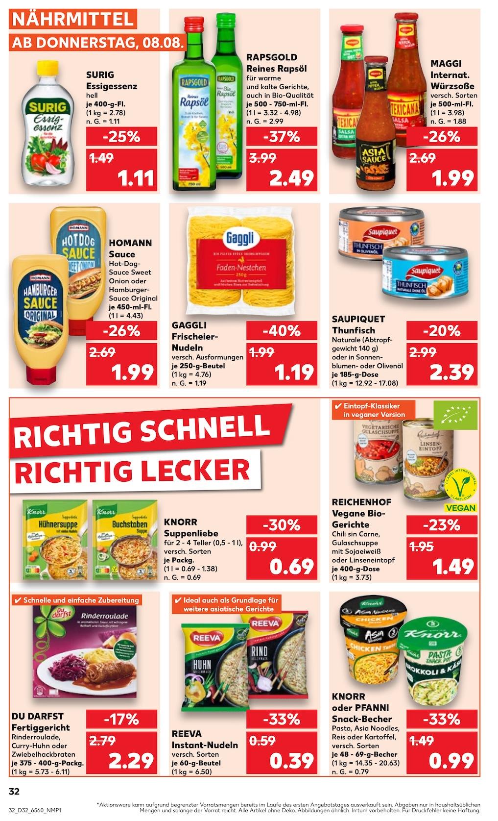 Kaufland Aktueller Prospekt ab Donnerstag Seite 32