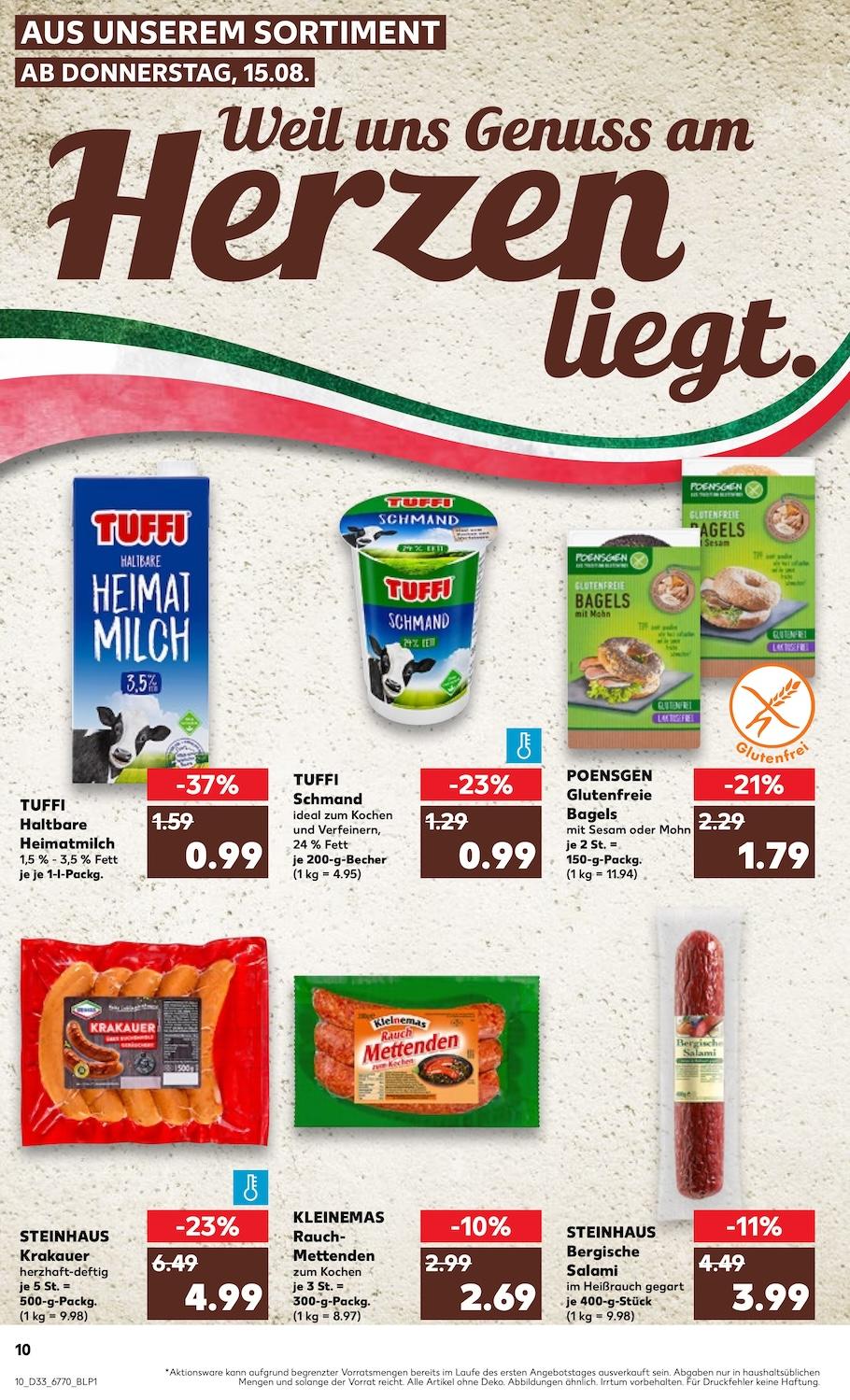 Kaufland Aktueller Prospekt ab Donnerstag Seite 10