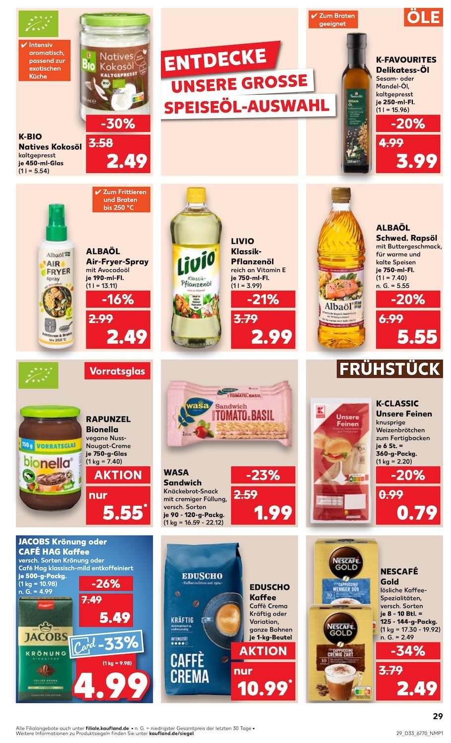 Kaufland Aktueller Prospekt ab Donnerstag Seite 29