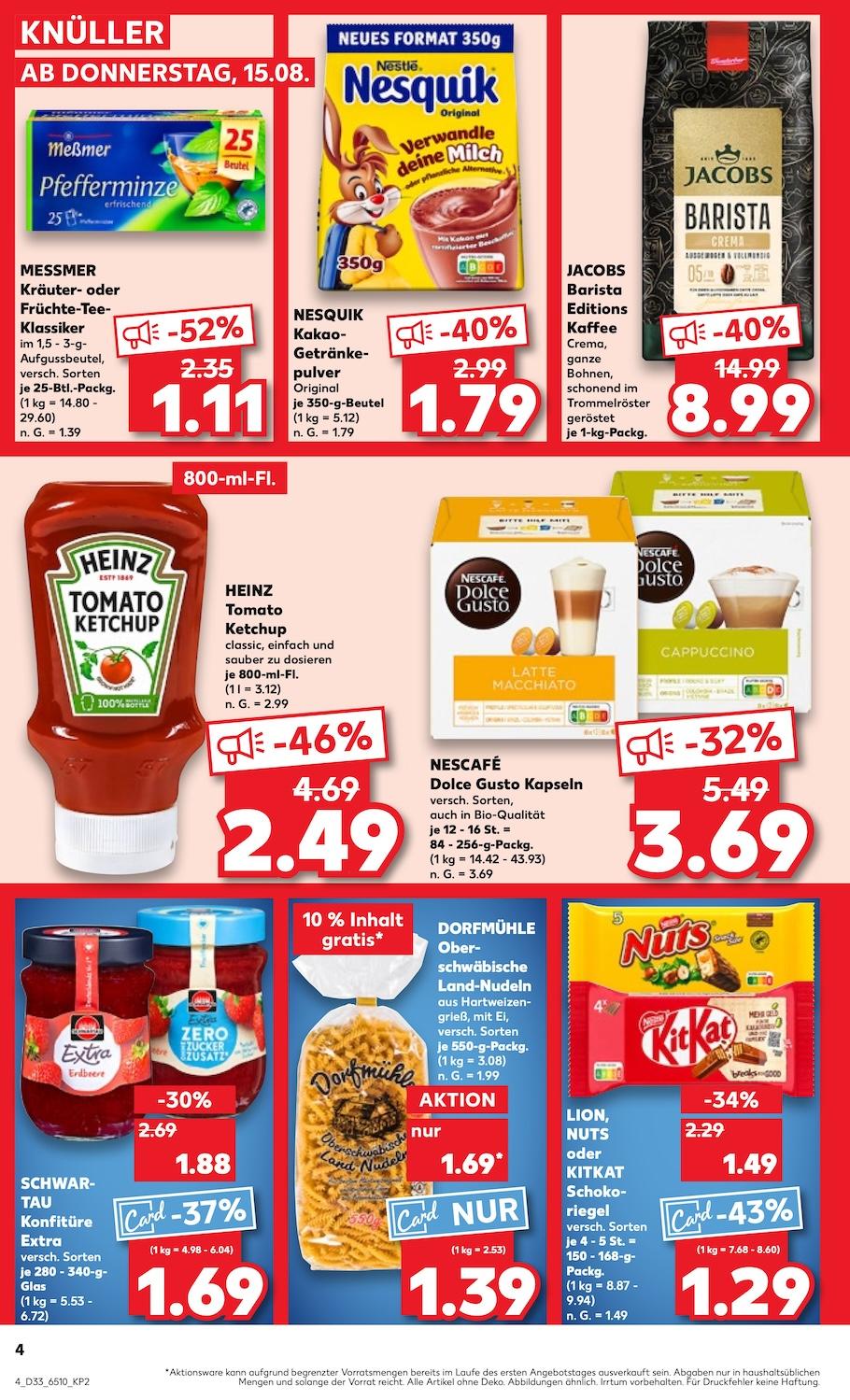 Kaufland Aktueller Prospekt ab Donnerstag Seite 4