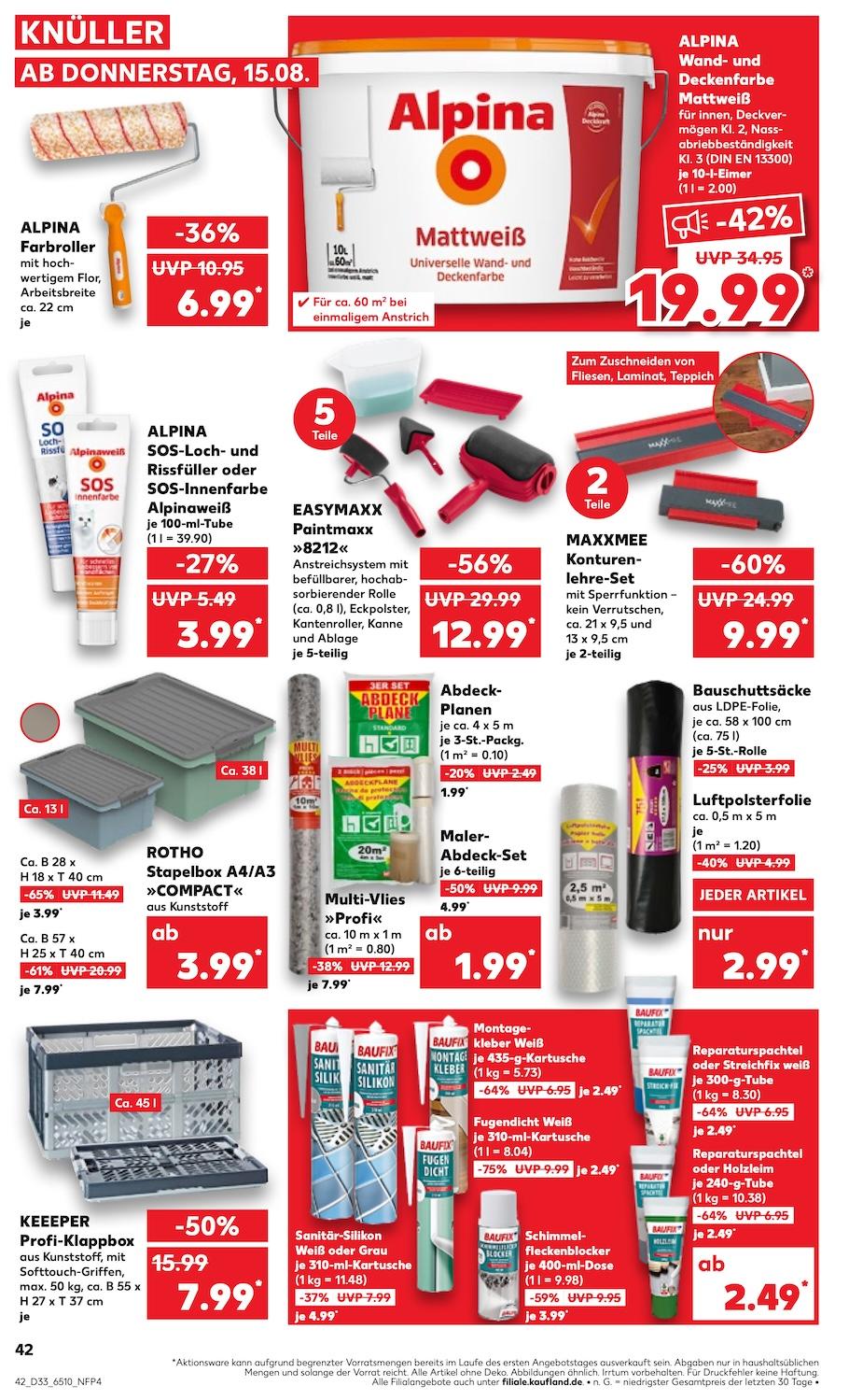Kaufland Aktueller Prospekt ab Donnerstag Seite 42