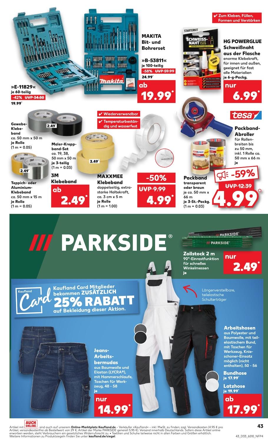Kaufland Aktueller Prospekt ab Donnerstag Seite 43