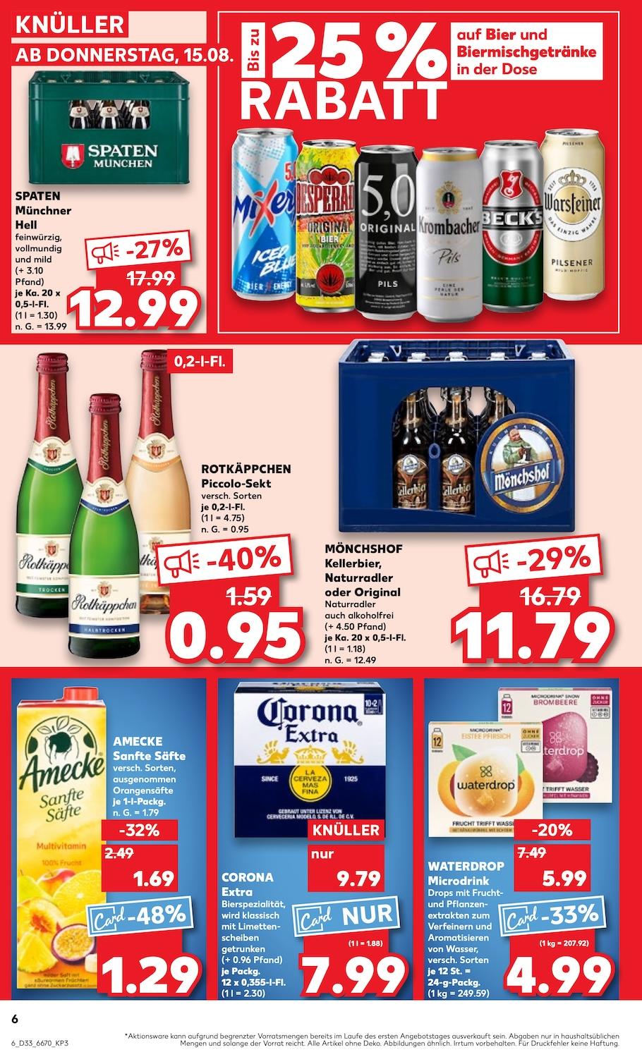 Kaufland Aktueller Prospekt ab Donnerstag Seite 6