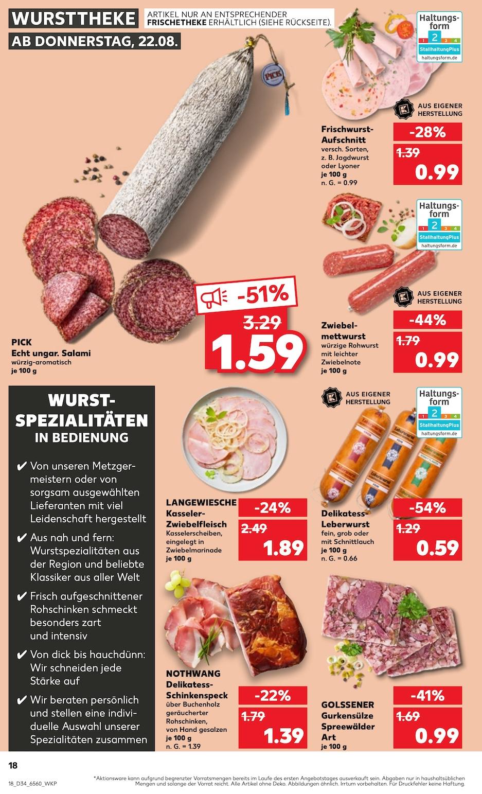 Kaufland Aktueller Prospekt ab Donnerstag Seite 18