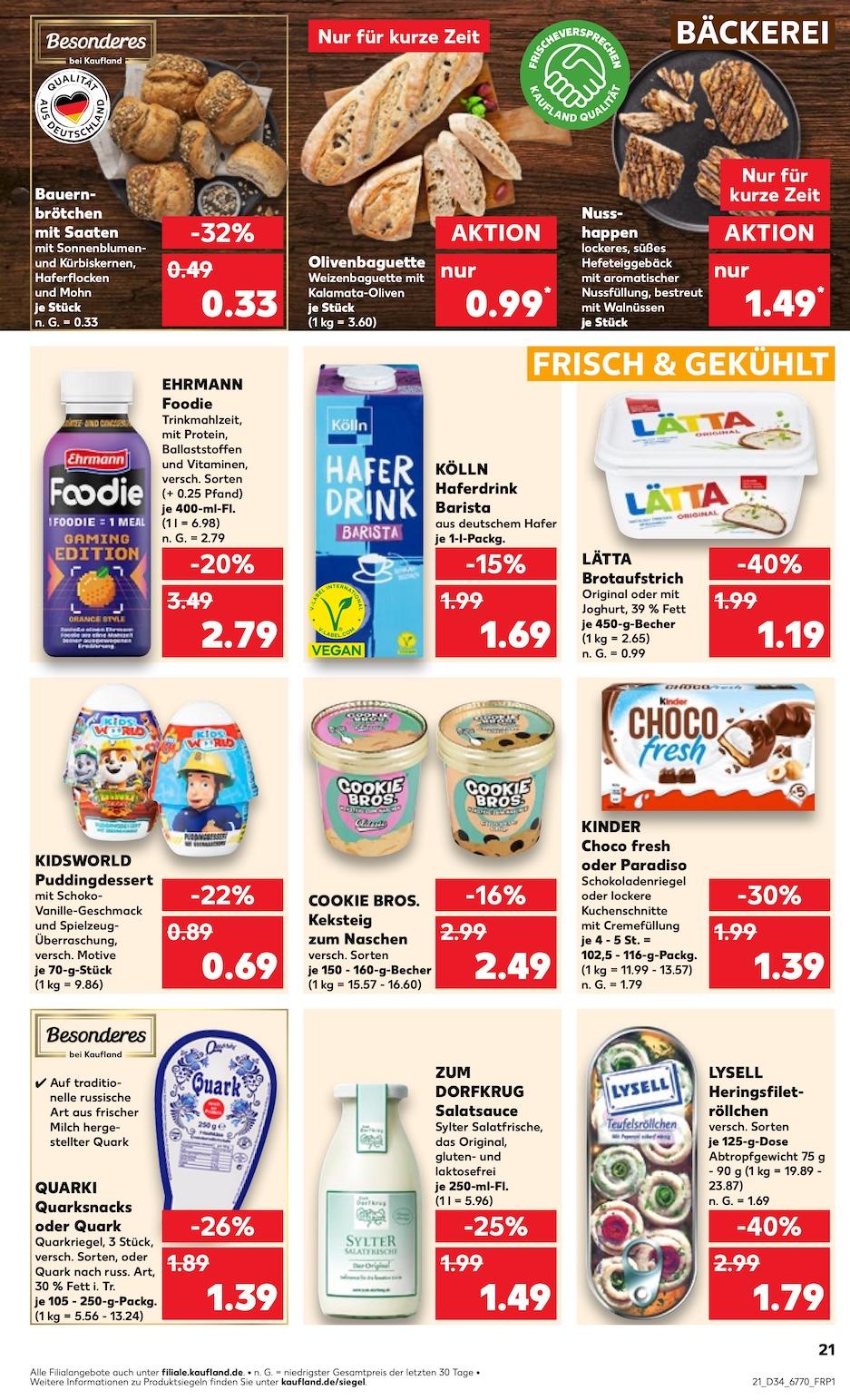 Kaufland Aktueller Prospekt ab Donnerstag Seite 21