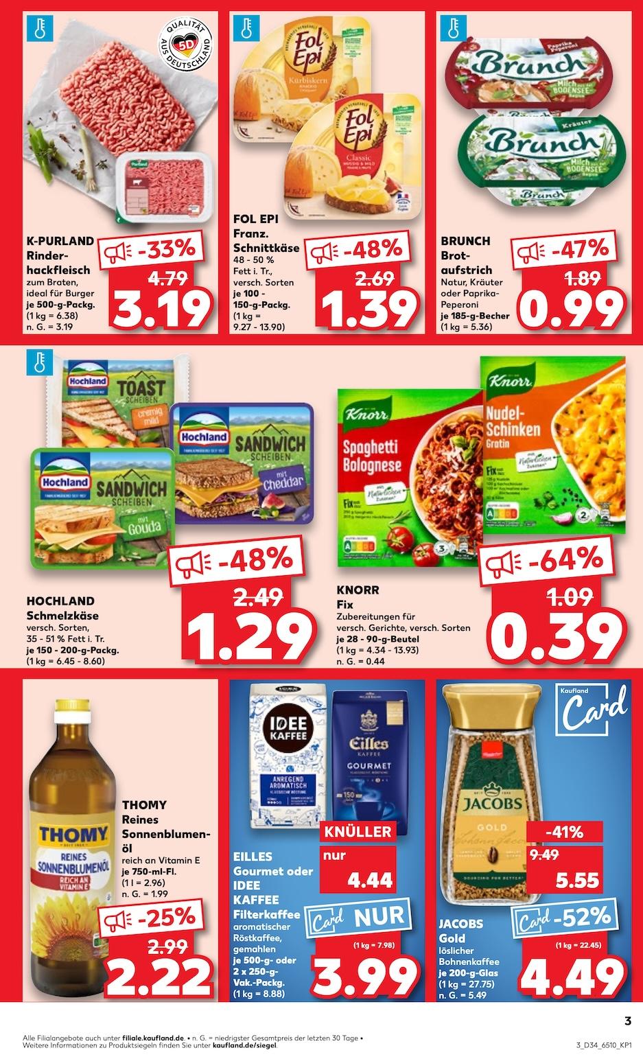 Kaufland Aktueller Prospekt ab Donnerstag Seite 3