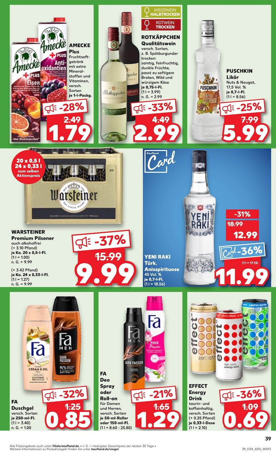 Kaufland Aktueller Prospekt ab Donnerstag Seite 39