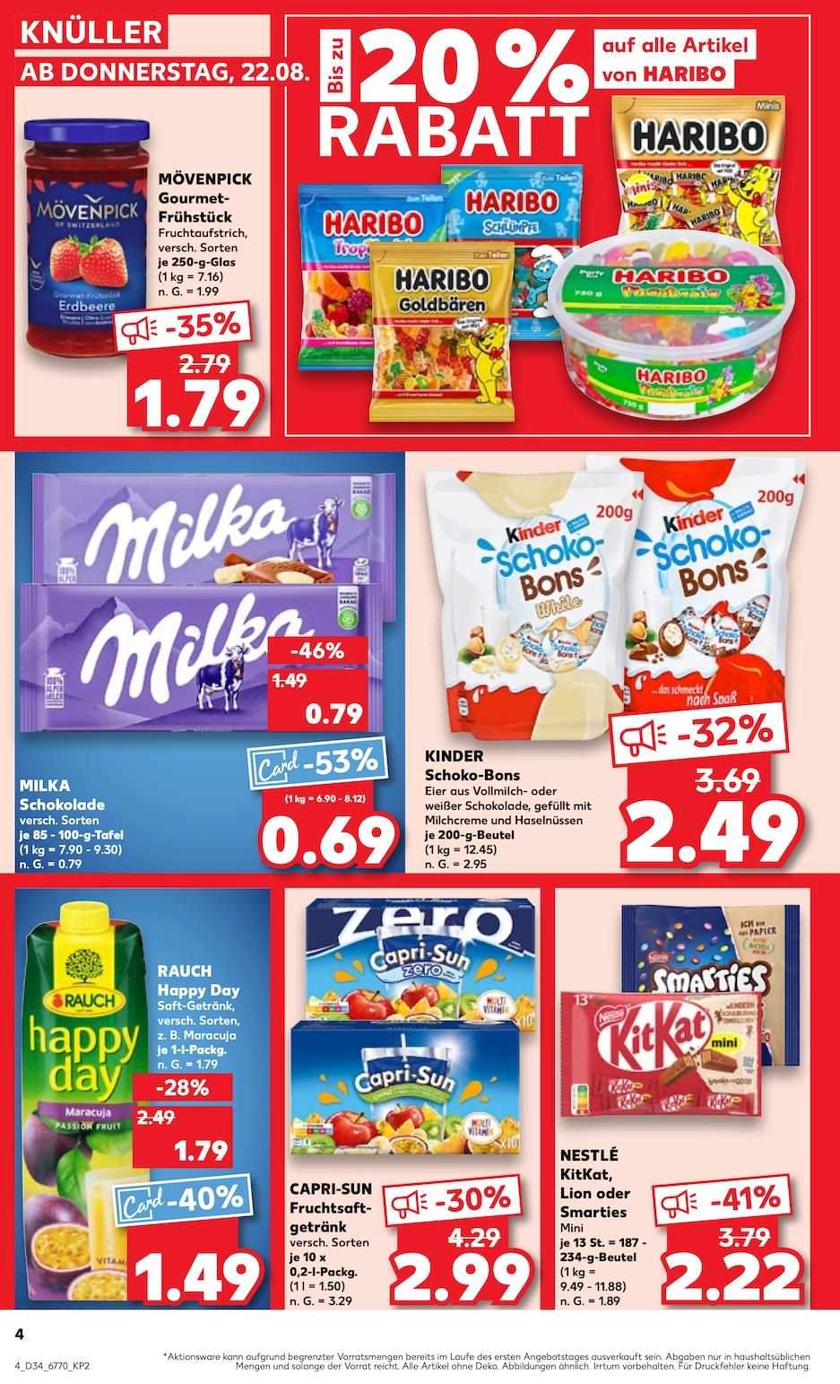 Kaufland Aktueller Prospekt ab Donnerstag Seite 4