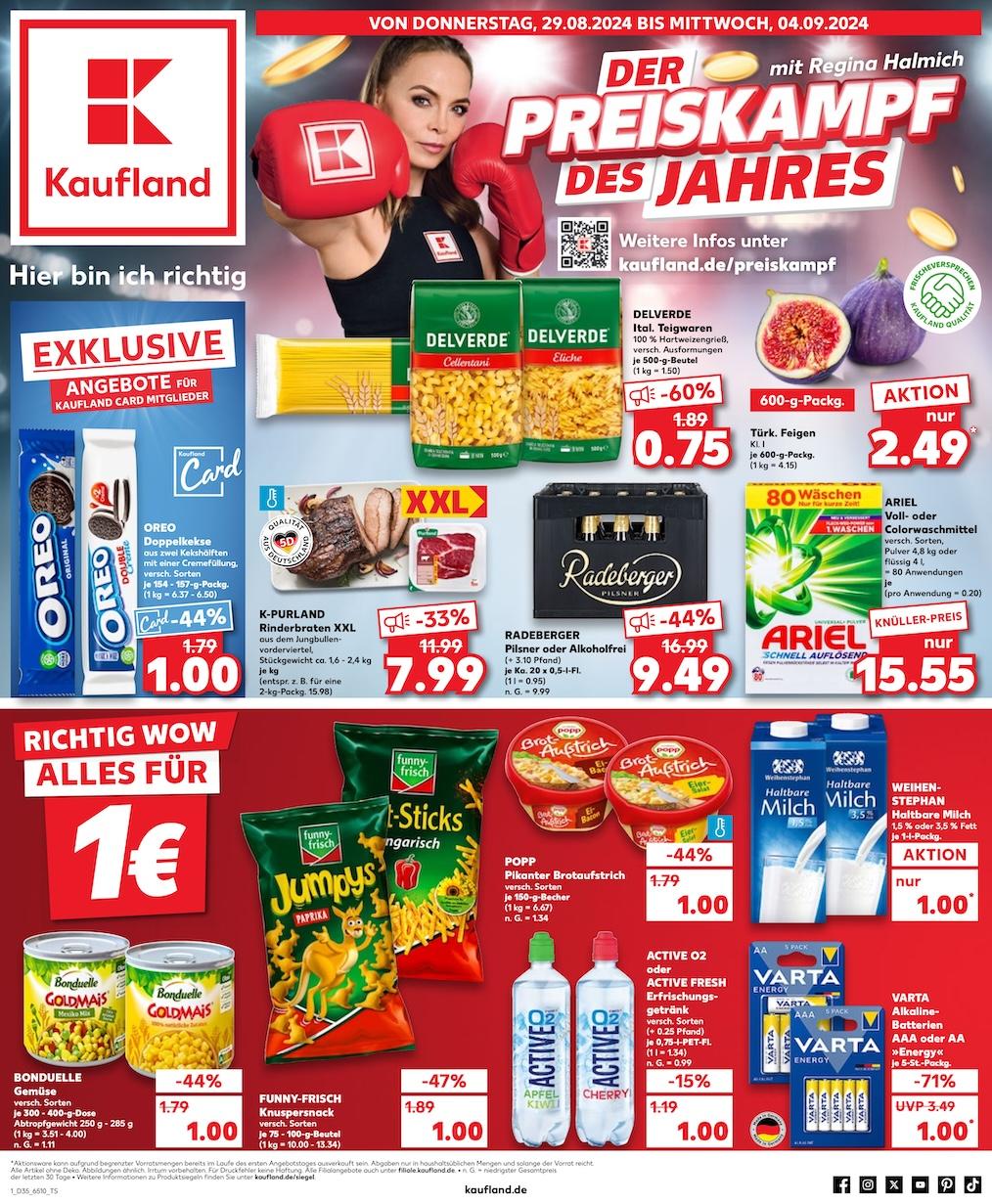 Kaufland Aktueller Prospekt ab Donnerstag Seite 1