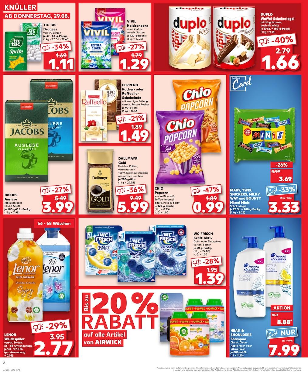 Kaufland Aktueller Prospekt ab Donnerstag Seite 6