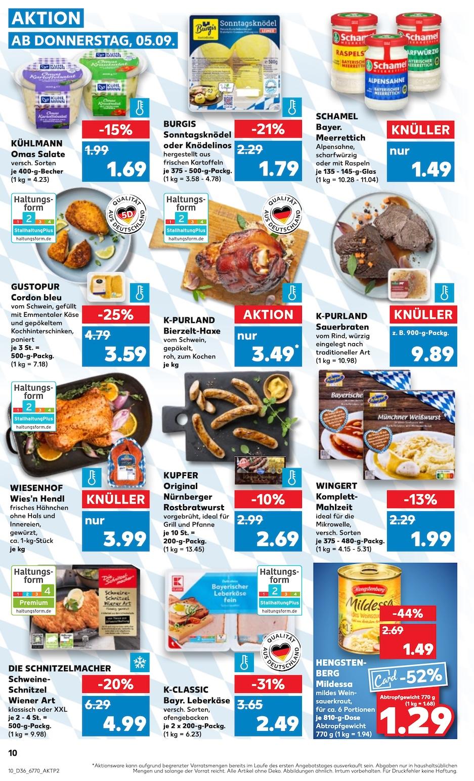 Kaufland Aktueller Prospekt ab Donnerstag Seite 10
