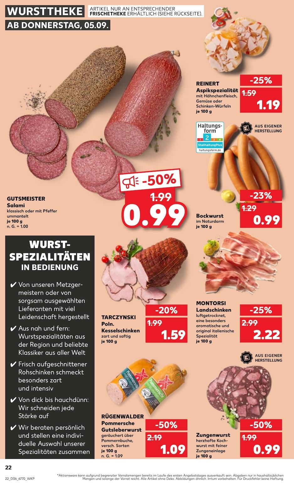 Kaufland Aktueller Prospekt ab Donnerstag Seite 22