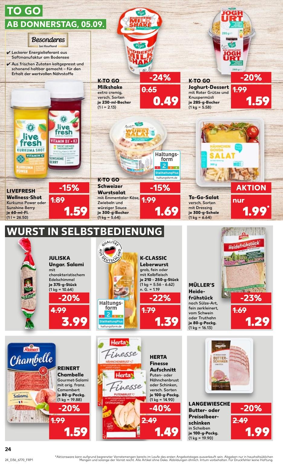 Kaufland Aktueller Prospekt ab Donnerstag Seite 24