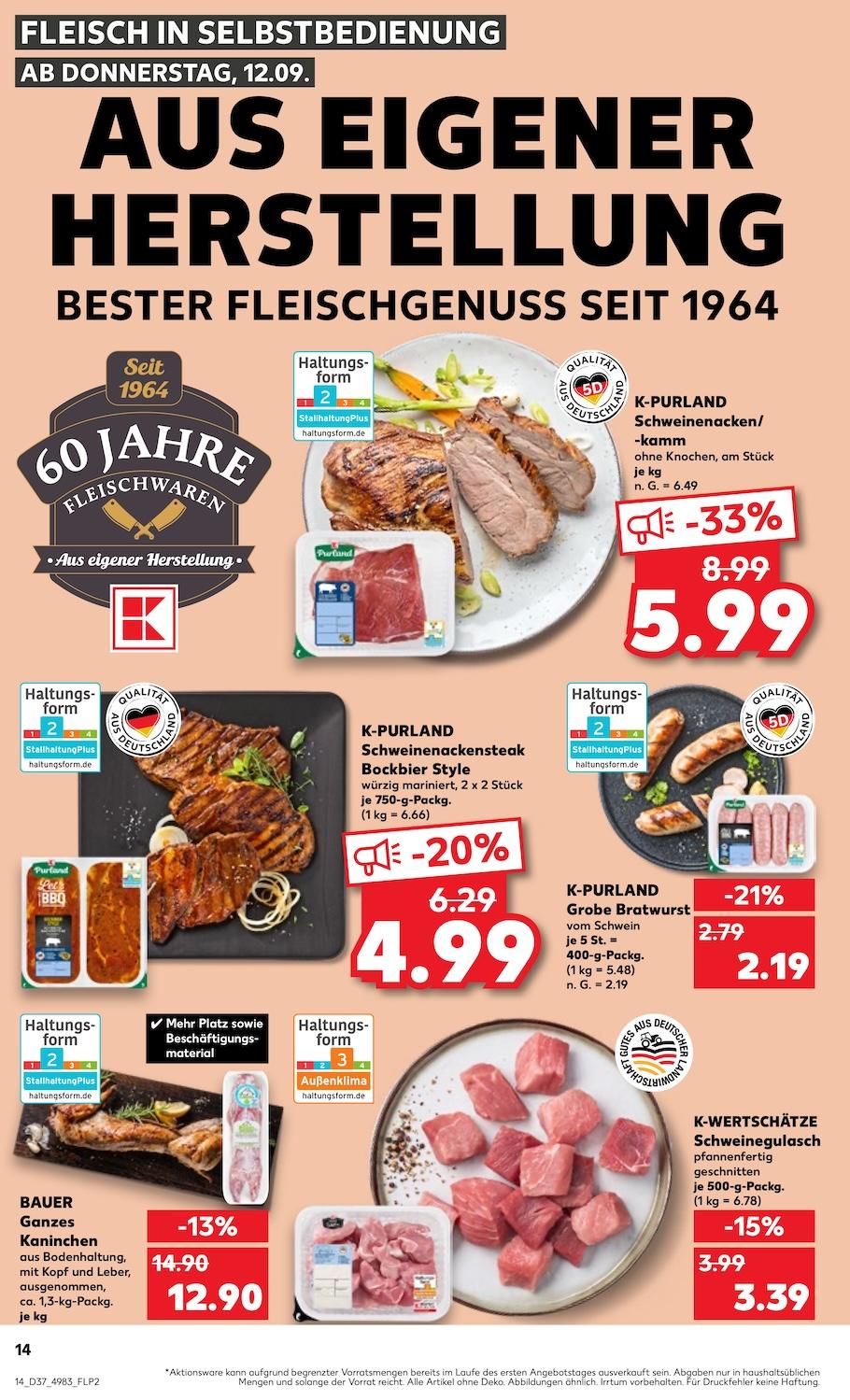 Kaufland Aktueller Prospekt ab Donnerstag Seite 14