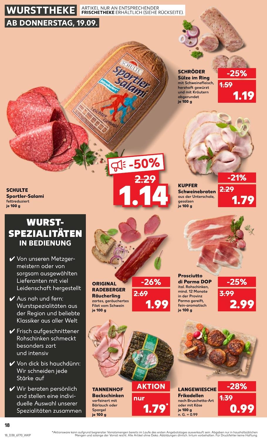 Kaufland Aktueller Prospekt ab Donnerstag Seite 18