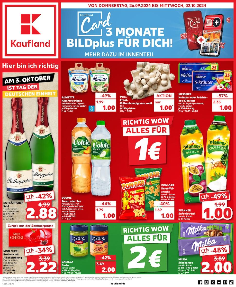 Kaufland Aktueller Prospekt ab Donnerstag Seite 1