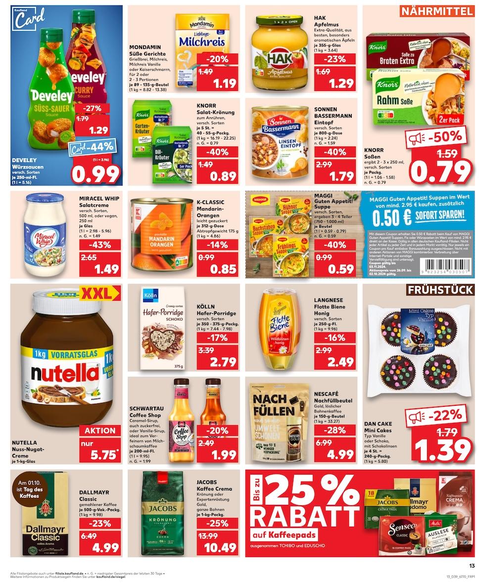 Kaufland Aktueller Prospekt ab Donnerstag Seite 13
