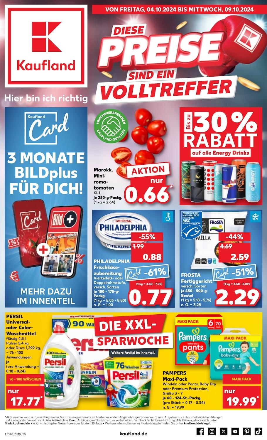 Kaufland Aktueller Prospekt ab Donnerstag Seite 1