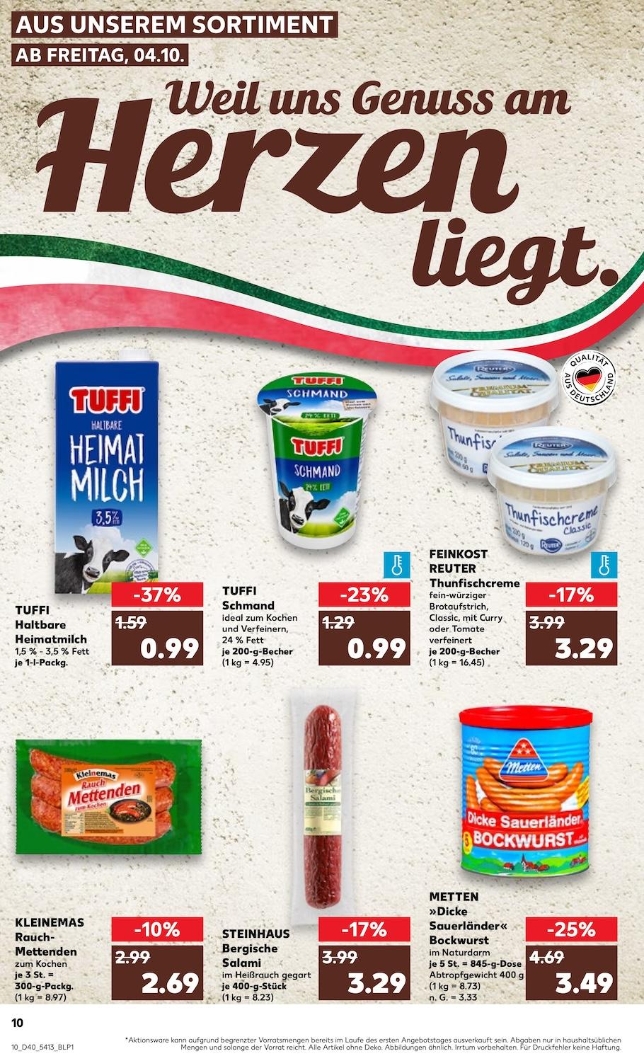 Kaufland Aktueller Prospekt ab Donnerstag Seite 10