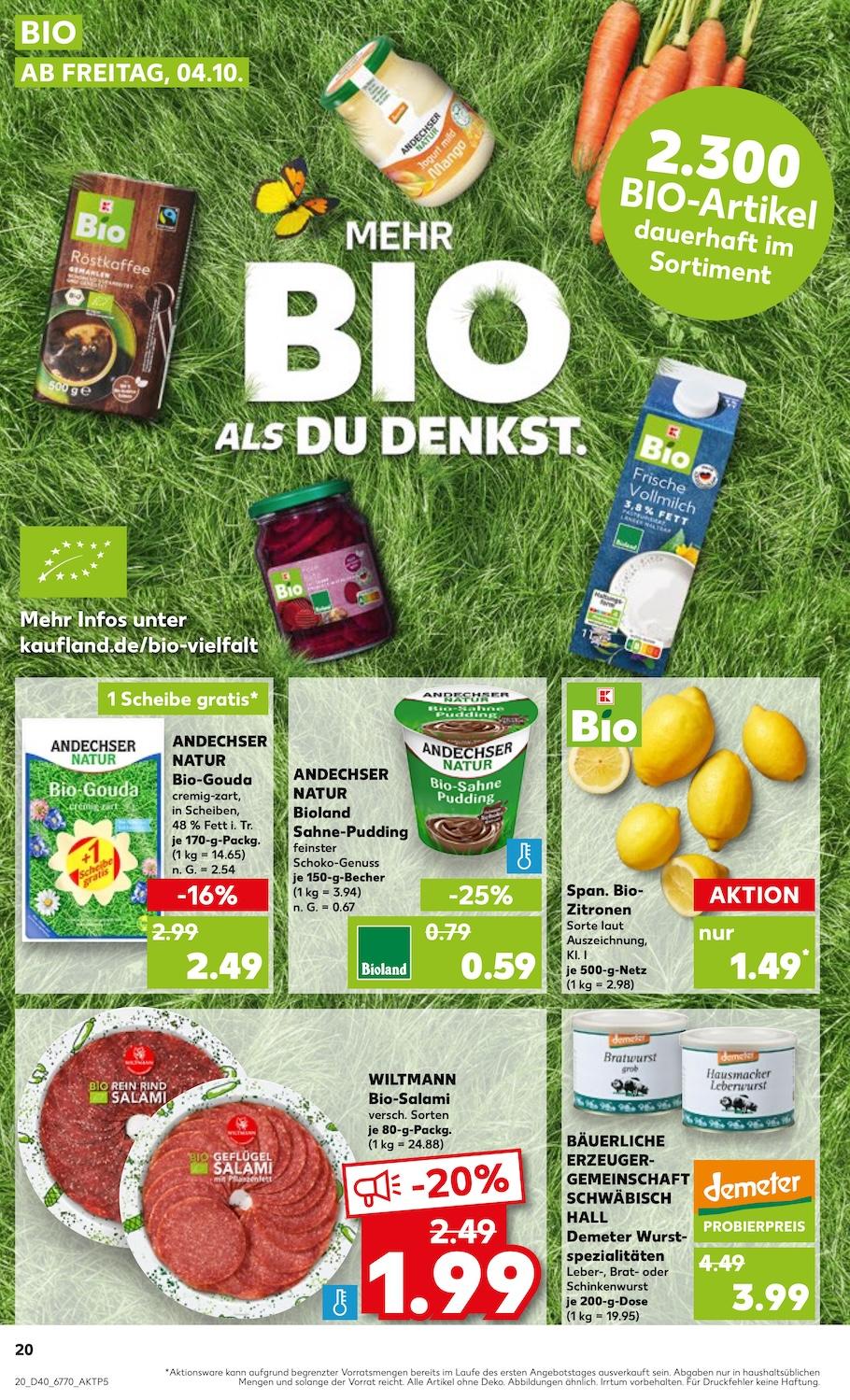 Kaufland Aktueller Prospekt ab Donnerstag Seite 20