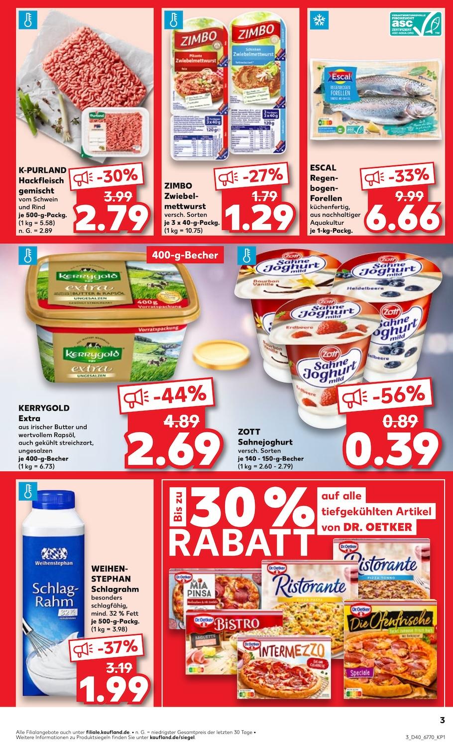 Kaufland Aktueller Prospekt ab Donnerstag Seite 3
