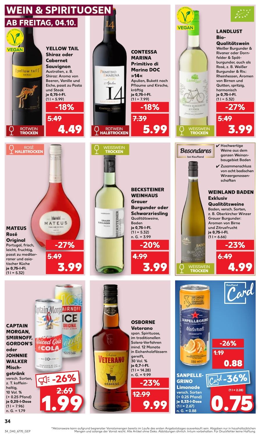 Kaufland Aktueller Prospekt ab Donnerstag Seite 34