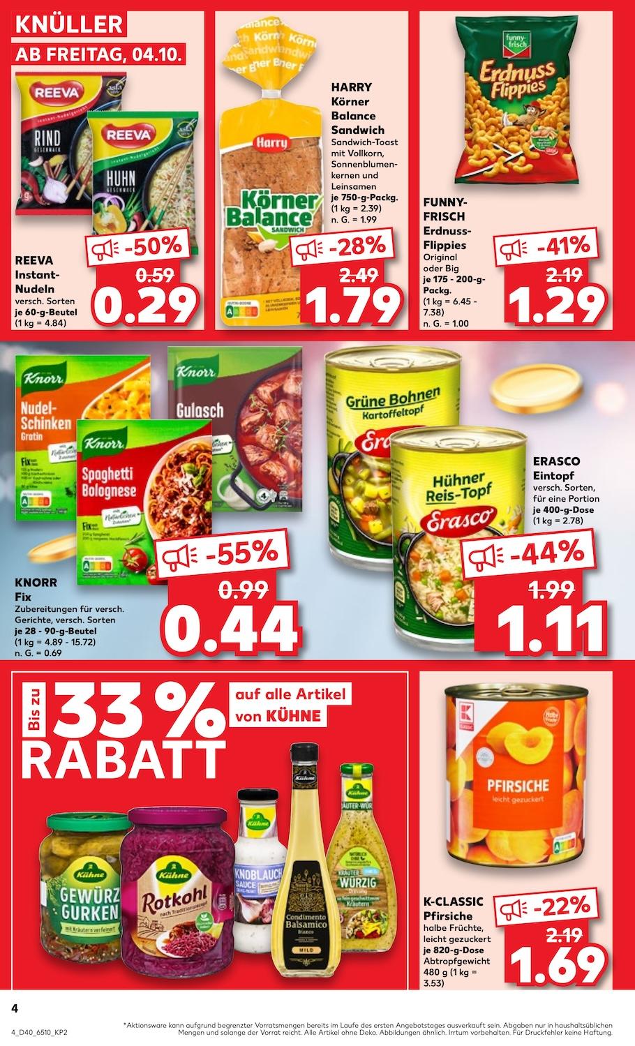 Kaufland Aktueller Prospekt ab Donnerstag Seite 4