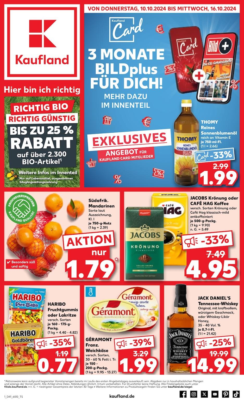 Kaufland Aktueller Prospekt ab Donnerstag Seite 1