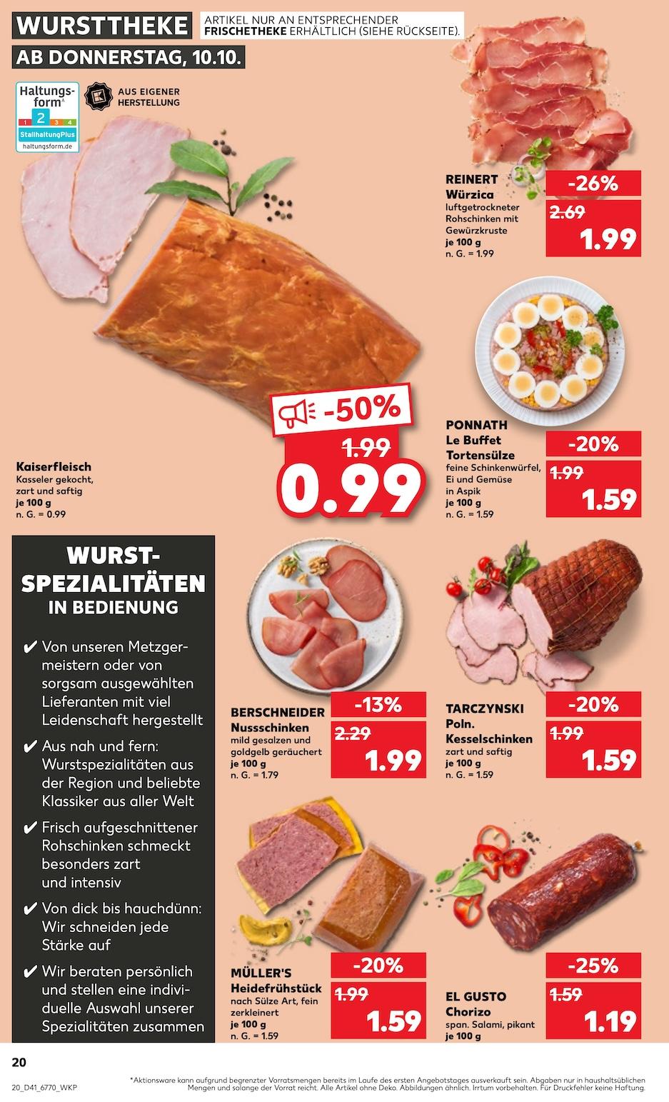 Kaufland Aktueller Prospekt ab Donnerstag Seite 20