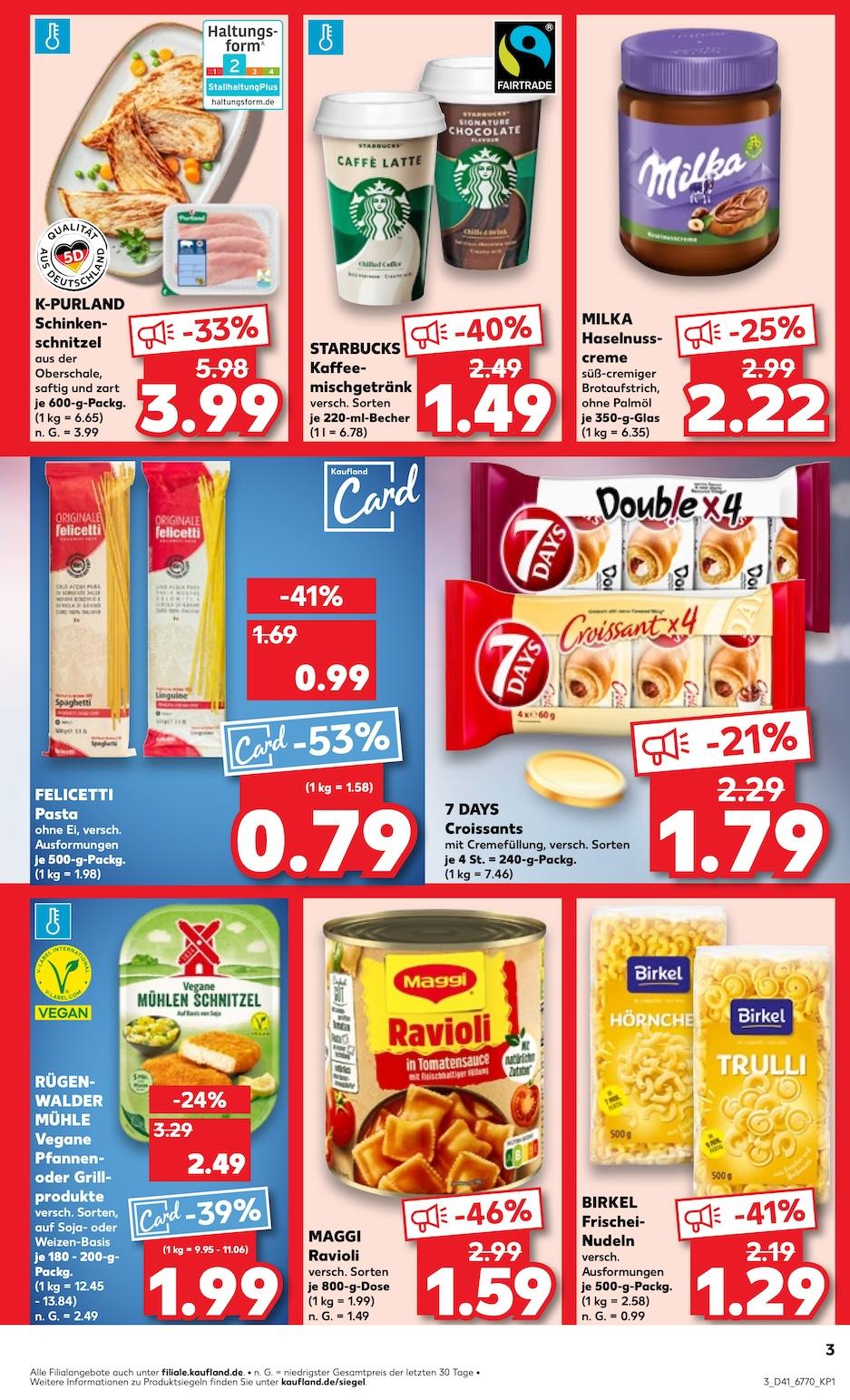 Kaufland Aktueller Prospekt ab Donnerstag Seite 3