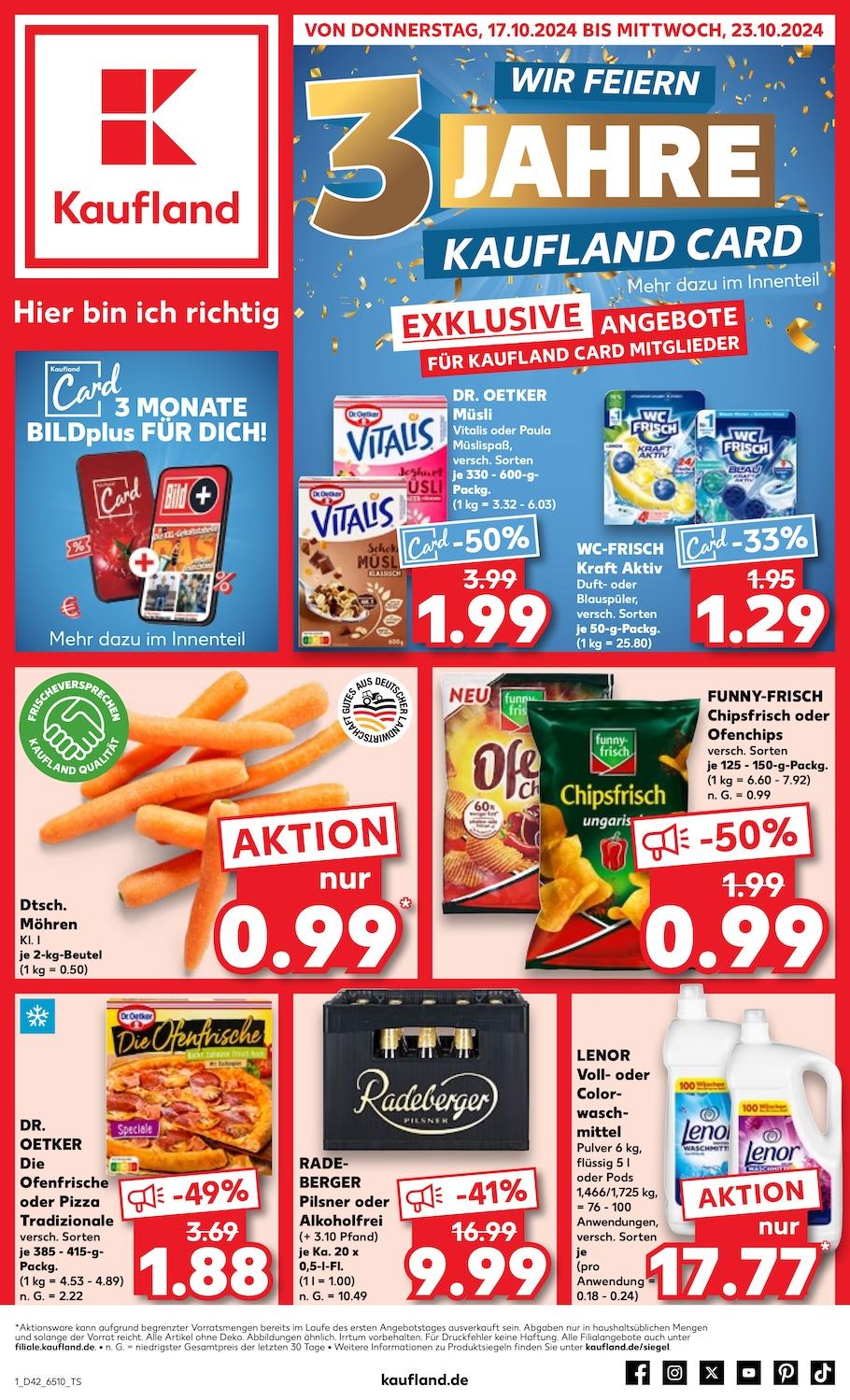 Kaufland Aktueller Prospekt ab Donnerstag Seite 1