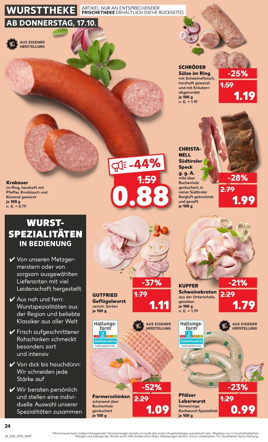 Kaufland Aktueller Prospekt ab Donnerstag Seite 24
