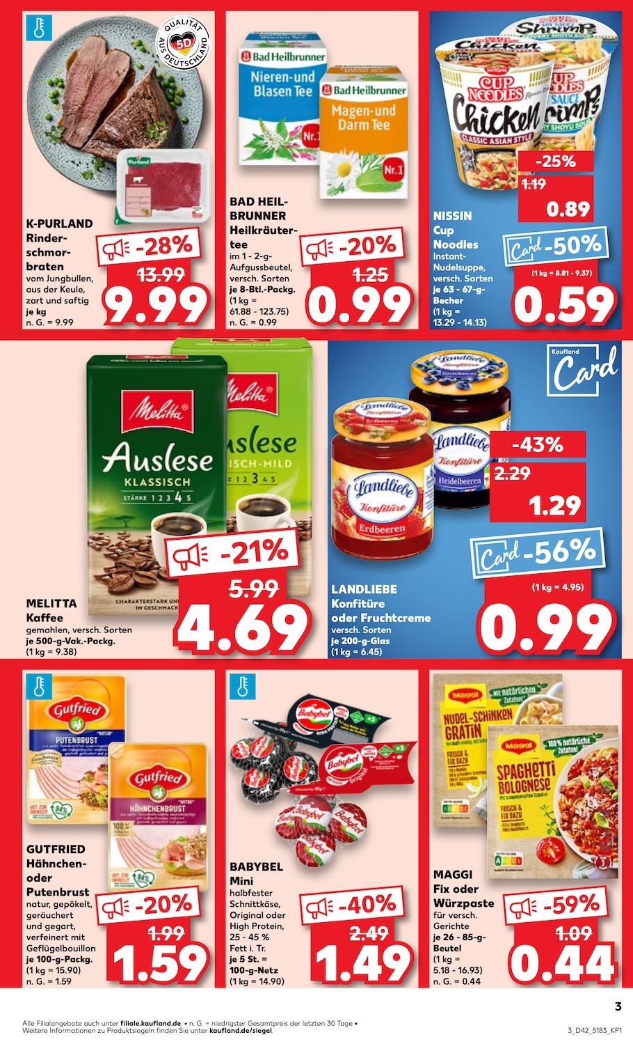 Kaufland Aktueller Prospekt ab Donnerstag Seite 3