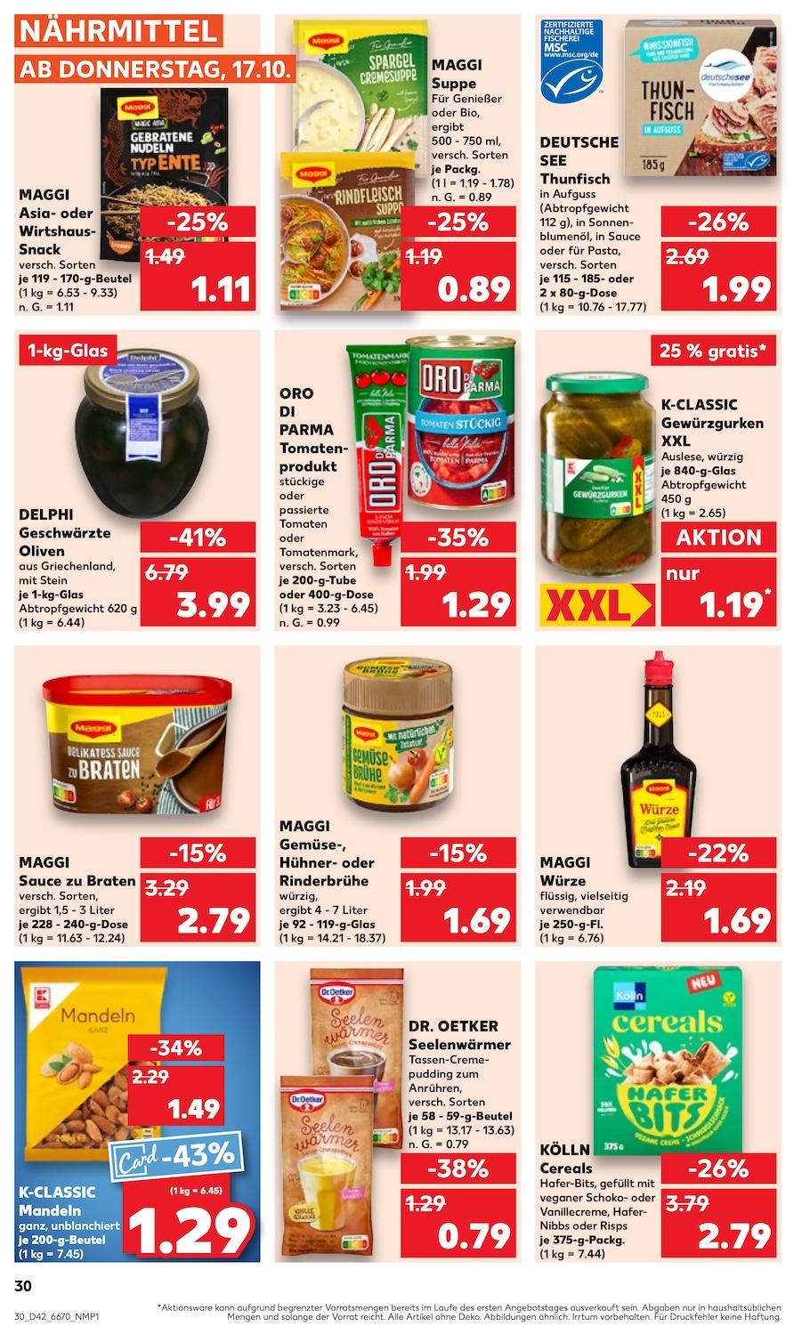 Kaufland Aktueller Prospekt ab Donnerstag Seite 30