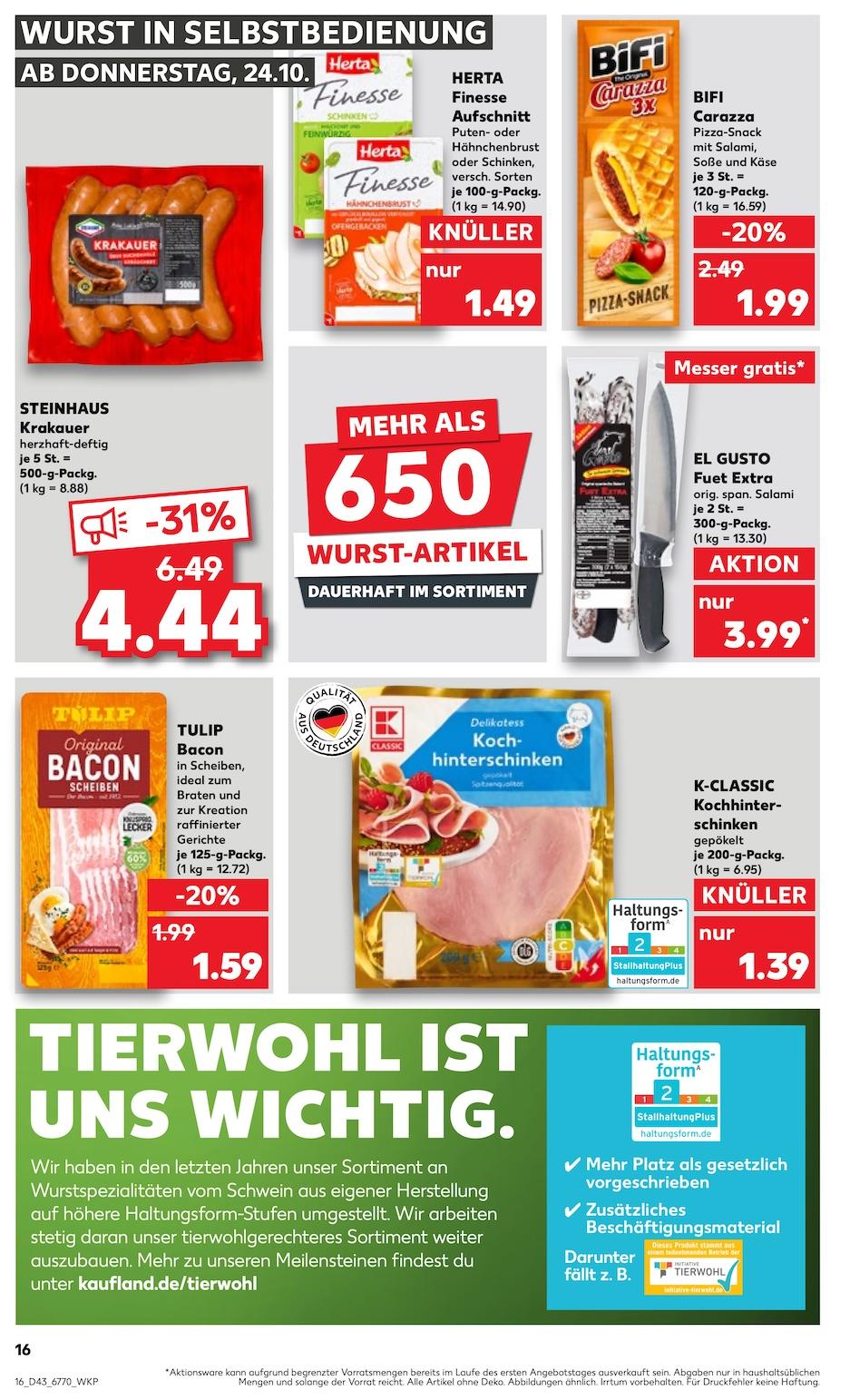 Kaufland Aktueller Prospekt ab Donnerstag Seite 16