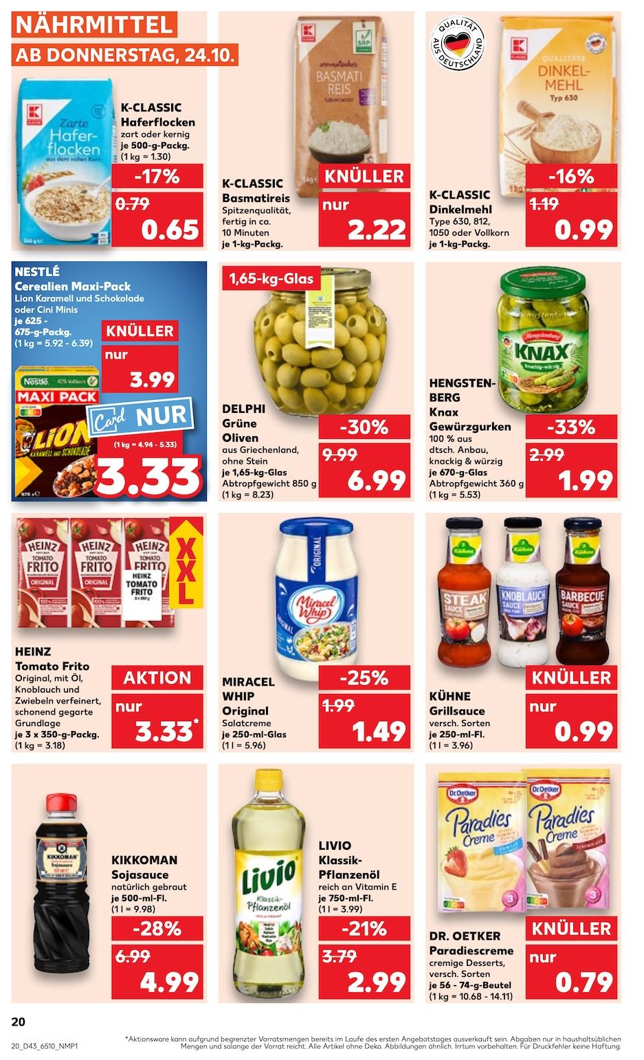 Kaufland Aktueller Prospekt ab Donnerstag Seite 20