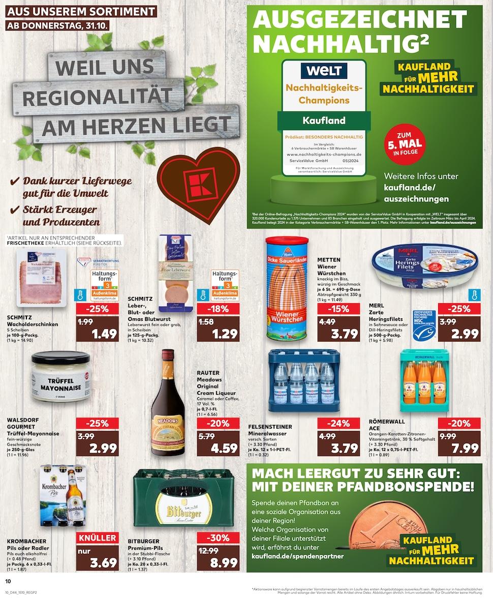 Kaufland Aktueller Prospekt ab Donnerstag Seite 10