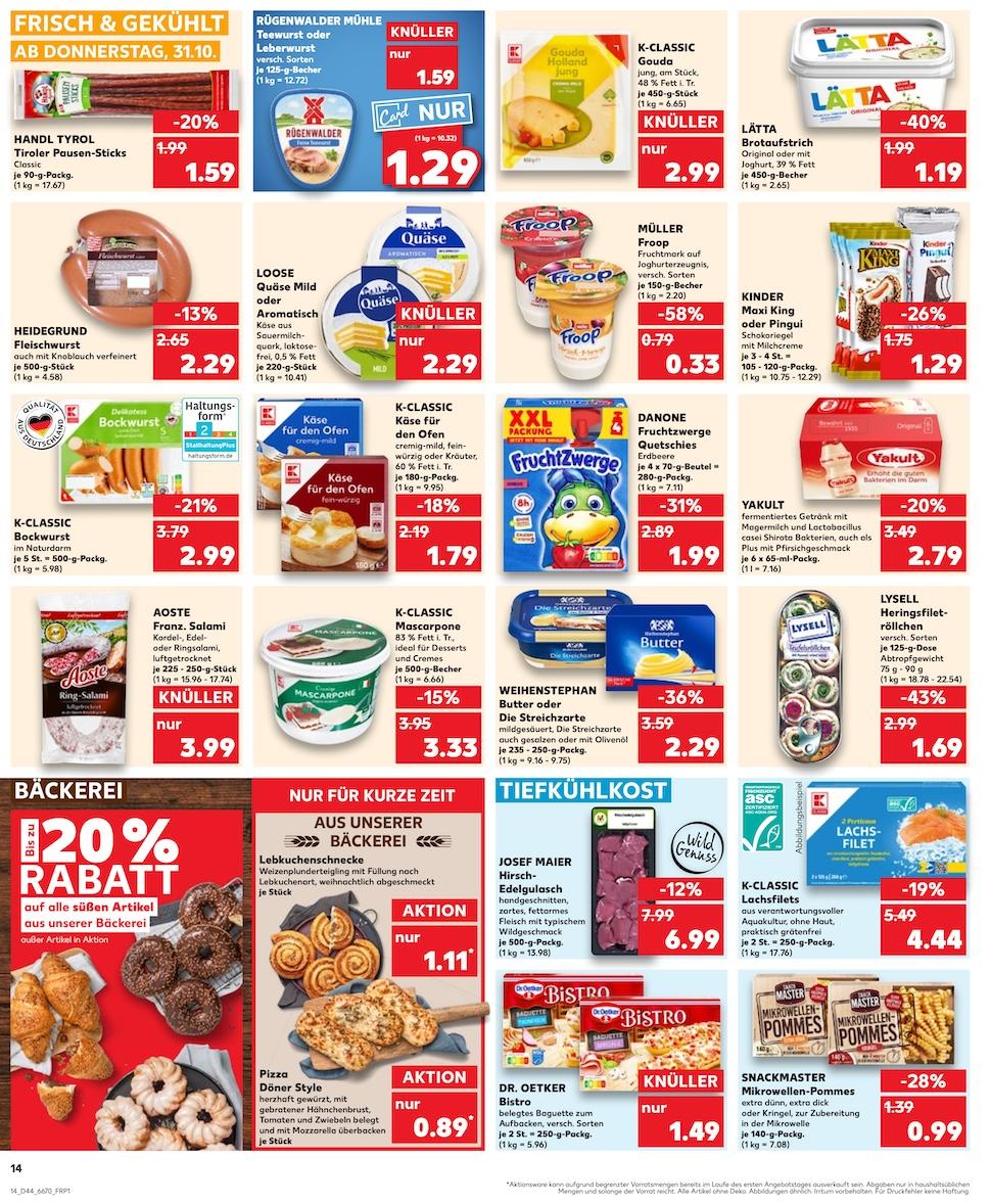 Kaufland Aktueller Prospekt ab Donnerstag Seite 14