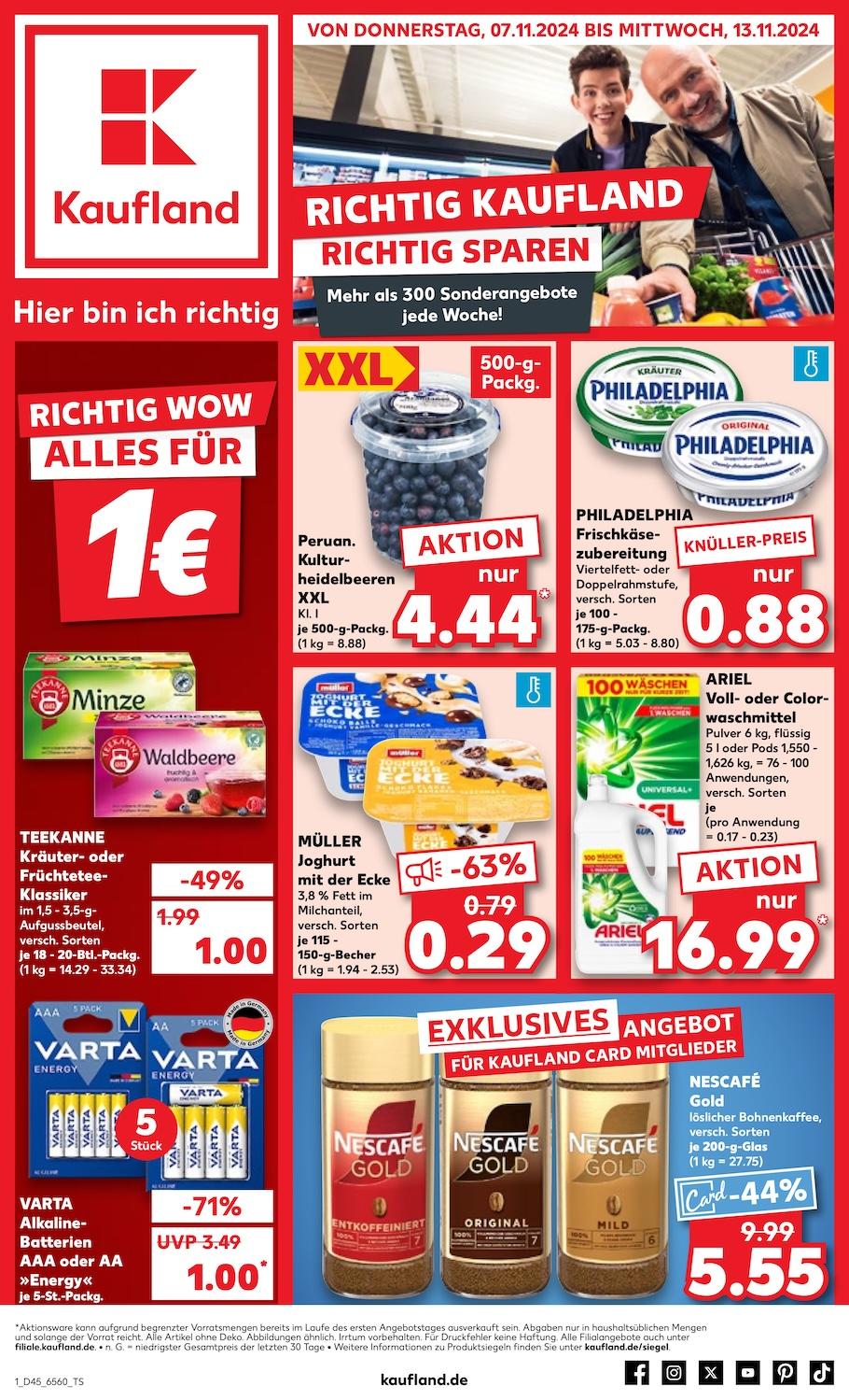 Kaufland Aktueller Prospekt ab Donnerstag Seite 1